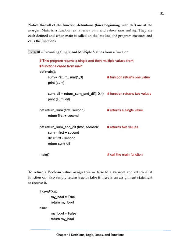 Python Programming: Basics to Advanced Concepts Advanced Programming Workshop - Page 31
